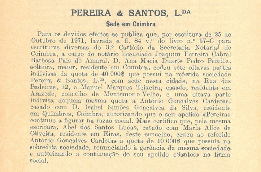 Pereira & Santos